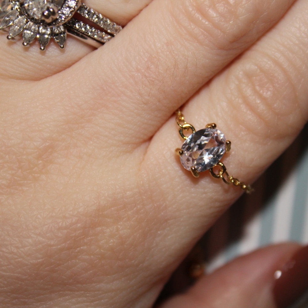 Angel Light Chain Ring - Picture 3 of 9